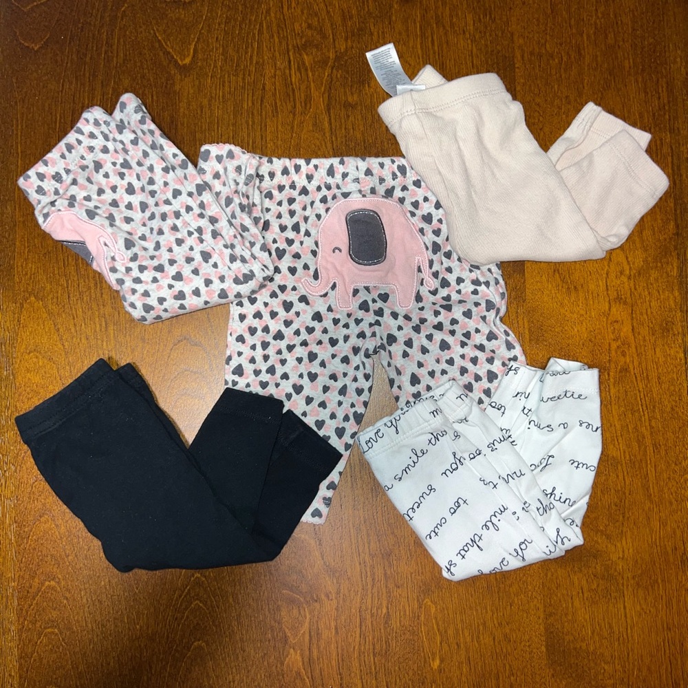 Carter's Baby Pants 5 Pack 3m